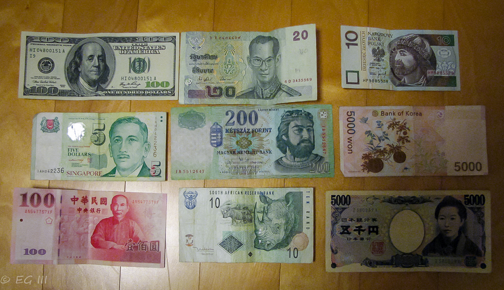 Currency: travel edition