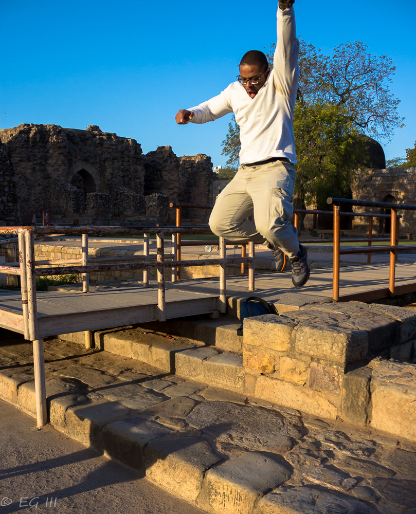 jump selfie: travel edition