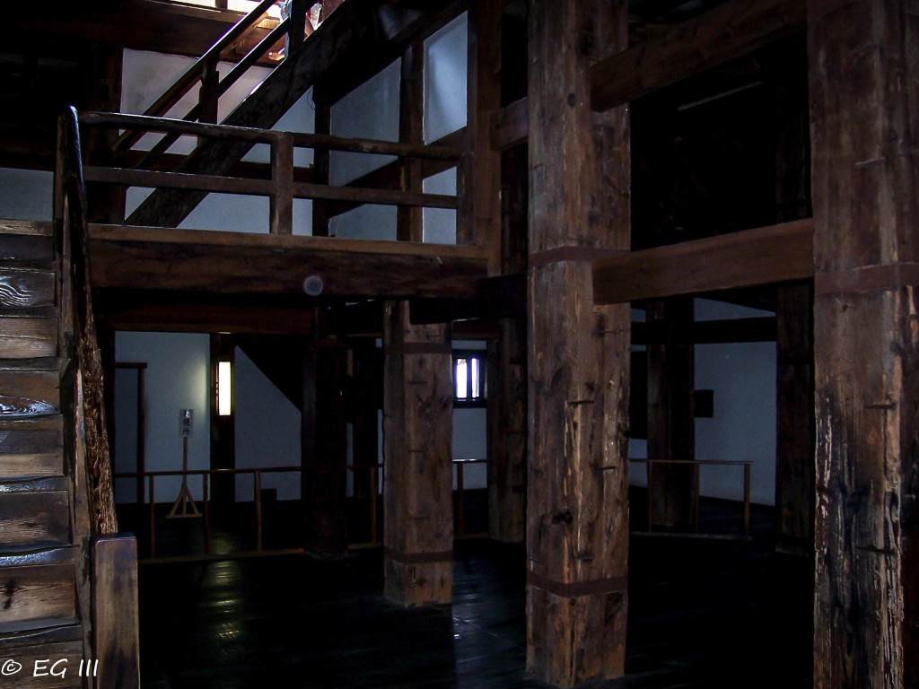 Matsue Castle interior