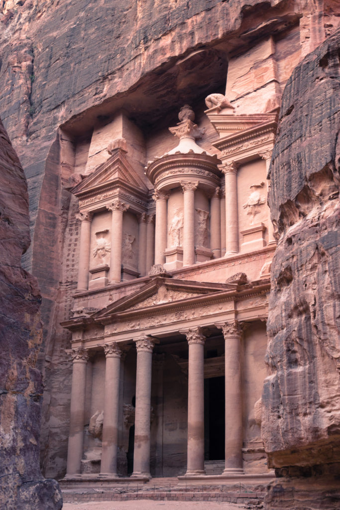 One of the most famous images in Petra: The Treasury
