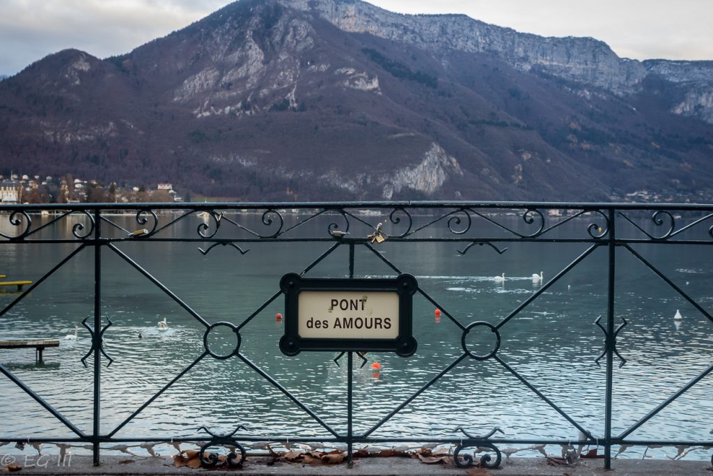 The "Point of Love" overlooking Lake Annecy