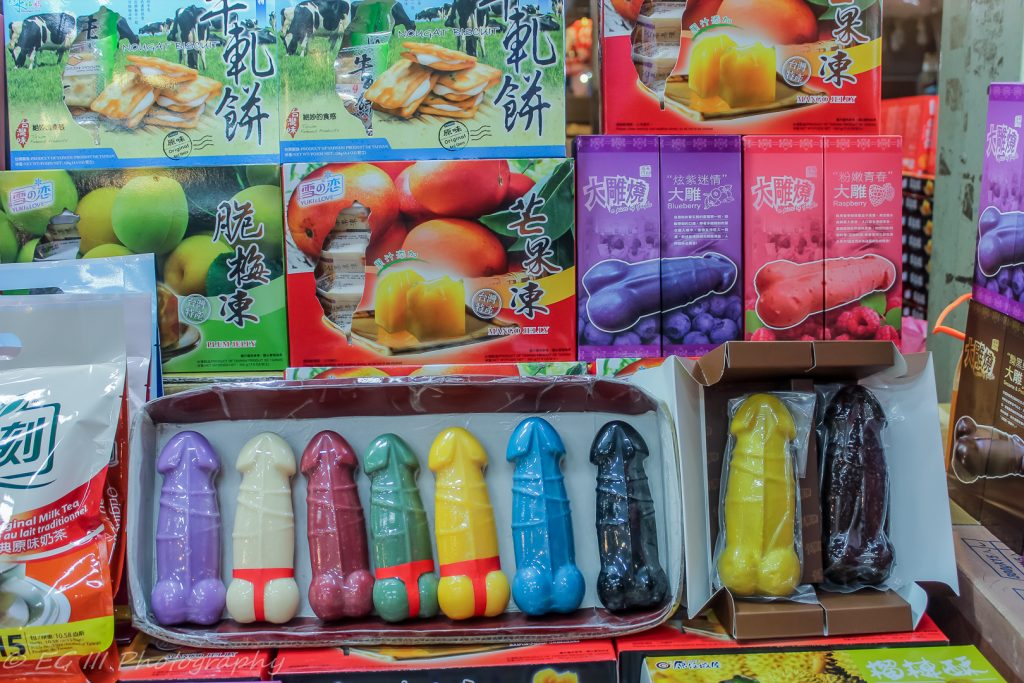 Penis soap at Shilin Market