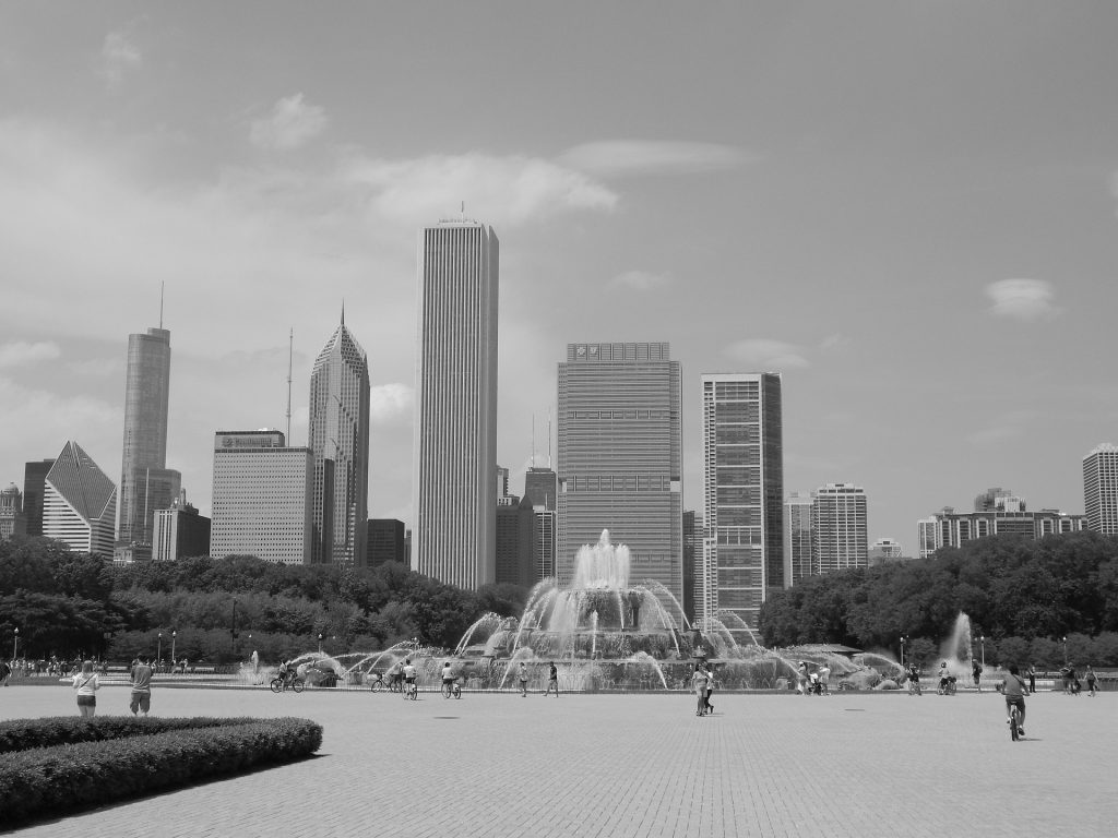 Buckingham fountain Grant Park