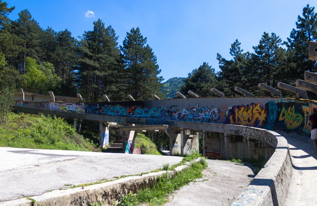 luge track bosnia