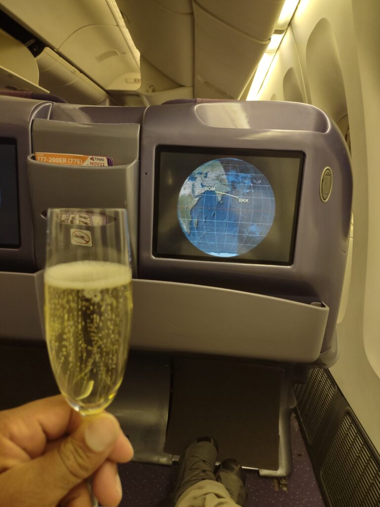 Complimentary Business Class Drink